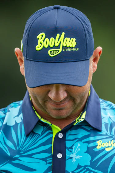 BooYaa Golf Cap - Navy Neon
