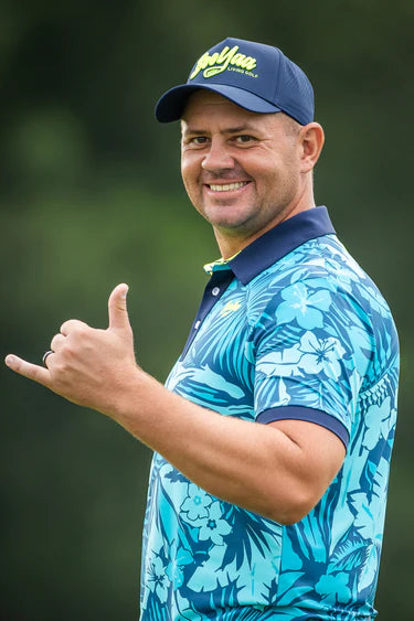 BooYaa Golf Cap - Navy Neon